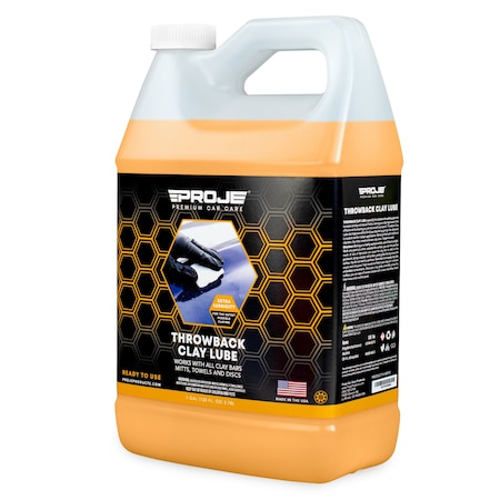 Proje Premium Car Care Clay Lube 1 Gallon - Ultra Slick Clay Bar Lubricant Reduces Friction 40010